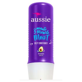 Aussie 3 Minute Miracle Moist Deep Conditioner;  Paraben Free;  8 fl oz