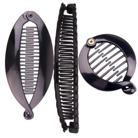 European And American Banana Clip Suit Fashion Comb (Option: Set9)