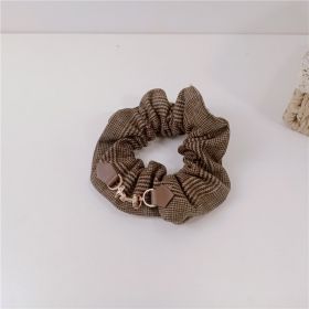 Simple Plaid Headband Fabric Hairband Temperament (Option: Striped hairband)