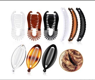 European And American Banana Clip Suit Fashion Comb (Option: 9piece set13)