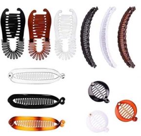 European And American Banana Clip Suit Fashion Comb (Option: Set14)