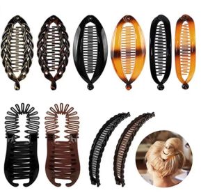 European And American Banana Clip Suit Fashion Comb (Option: Set20)