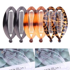 European And American Banana Clip Suit Fashion Comb (Option: Large fish clip 8piece set)