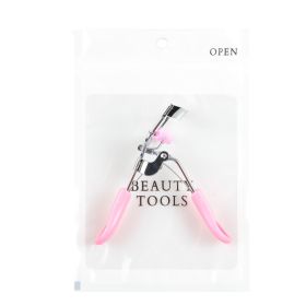 Eyelash Curler With Comb Curling And Shaping Sunflower (Option: Pink handle rose heart-PVC bag)