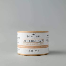 Aftershave Rub (Scent: Cedarwood & Tea Tree)